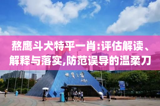 熬鷹斗犬特平一肖:評估解讀、解釋與落實,防范誤導的溫柔刀